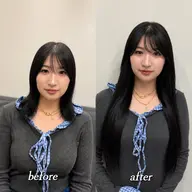 🦋バレないシールエクステ80本🦋馴染ませカット込✂︎