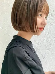 ボブカット(肩より上)、ショートボブ、ショート➕ワンカラー