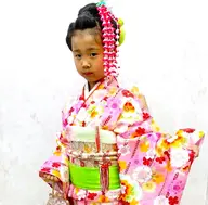 七五三キッズ女の子用ヘアセット+着付け