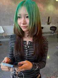 カットメニュー、レイヤー、ハッシュカット、ボブets