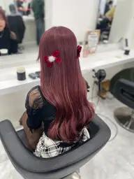 【 今だけ半額❗️】ブリーチありダブルカラー+メンテナンスカット+コーティングトリートメント