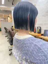 謝礼金¥3000ボブカット&トリートメント✨【10/11 19:30の枠のみ】【ぱつっとボブ🌈】3センチ以上のカット