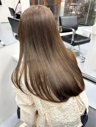 【髪質改善でお手入れ楽★】カット+縮毛矯正+トリートメント