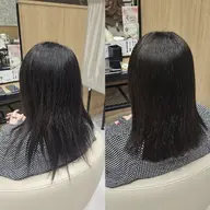 梅雨の前に☔手櫛で◎【平日限定】カット+髪質改善ストレート(縮毛矯正)⚠ご予約可能日はスナップフォトをご覧ください❣️