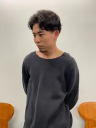 メンズパーマ+Aujuaトリートメント(カットなし)
