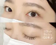 【7/15 大募集✨】フラットラッシュ80本🤎🤍(オフ可能🙆🏼♀️オフ込みのお値段⭕️)