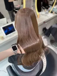 【9月限定♡】ブリーチなしWカラー+カット+クイックトリートメント✨🫧
