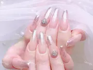 人気限定メニュー🍒🍒🍒チップ長さだし+持ち込みデザイン(デザイン、パーツ2本まで)9990