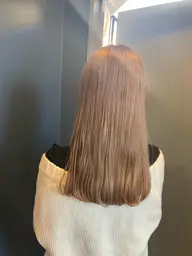 ❤️🔥ブリーチ➕ワンカラー➕3STEPトリートメント🍯ロング料金なし🍐