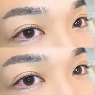 メンズまつ毛パーマ+美眉スタイリング🫧