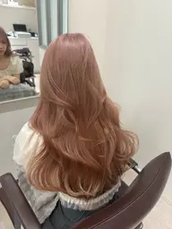 【💫スペシャルケアメニュー💫】毛先カット+ケアブリーチ+内部補習ケア付きカラー+髪質改善トリートメント🤍ྀི