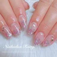 【長持ちジェル】　ラメグラデーション　オフ込み