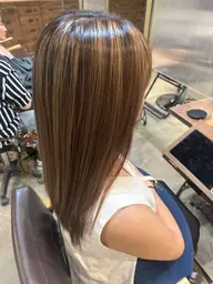 ⚠️女性限定⚠️ハイライト‎⋆‎｡˚☆💡☆˚｡⋆（ドライ、ブロー込み）ロング料金なし❌