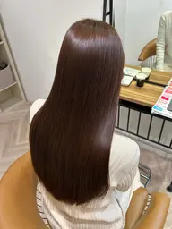 美髪矯正+ 1step treatment🧴🤍