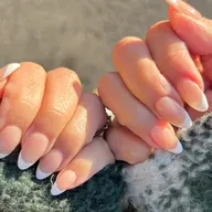 フレンチネイル(ベースカラー有り)