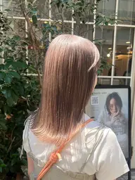 全頭ブリーチ＋オンカラー＋1stepトリートメント