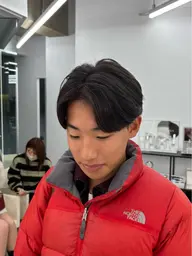 【再来限定クーポン】 今話題!毛流れニュアンスパーマ+カット+保湿トリートメント✨️