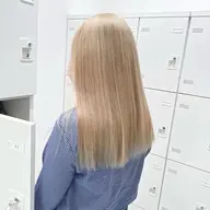 《💗人気No.1メニュー💗》ケアブリーチダブルカラー（リタッチも可）✖️超サラサラ水素トリートメント💗
