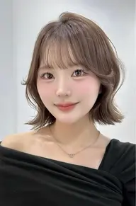 【9月16日19時限定】韓国風ハッシュボブ+髪質改善トリートメント