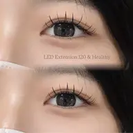 【エクパーマ】エクステをしても下がってしまう方に◎LED Flat mat lash 120 & Healthy ☆