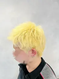 【金髪で垢抜けよう✌️】ケアブリーチ