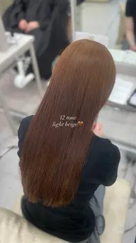 カラー+トリートメント🤍