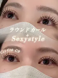 💘【パーマ+エクステ】💘エクステ100本デザイン選択⭕️❤️