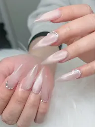 (ハンド)チップ長出し✨マグネット/フラッシュ🎀✨8月限定8200->6800円