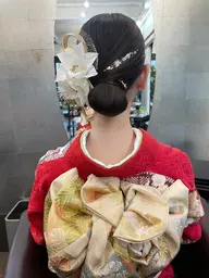 成人式着付け+ヘアセット