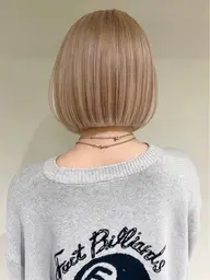 カット+バレイヤージュorフルブリーチ+1stepトリートメント