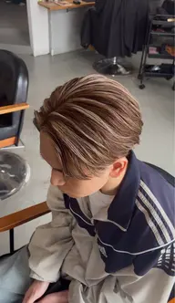 【メンズ限定ハイライトカラー🔆】カット➕ハイライトカラー