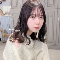 💓透明感モテカラー💓+口コミを書いてくださる方限定でとぅるとぅるトリートメントお付けいたします🎀