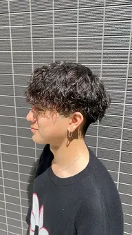 【期間限定、メンズ限定】カット+パーマ