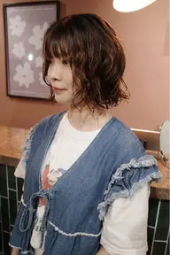 【レディース限定🦩】カット+パーマ