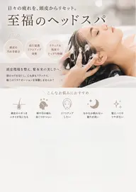 ヘッドスパ(20分) + 炭酸泉