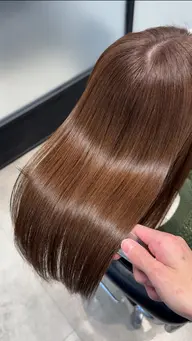 【セミロング/ロング】シルクカラー +髪質改善ULTOWAトリートメント💍