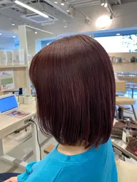【透明感カラー】最新のカラー剤を使った高発色キラテラカラー✨