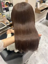 【骨格/顔型/パーソナルカラー診断付き】カット＋ブリーチ無しワンカラー