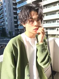【新規限定】メンズカット+パーマ トレンドパーマ網羅‼️朝５分でキマる理想のヘアに‼️