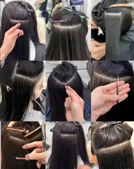 羽毛エクステ60束少なめ