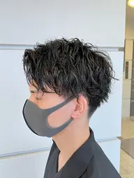 【メンズ限定】カット＋パーマ(ツイスパorスパイラルor波巻きも可)＋トリートメント