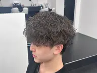 【🌊波巻き🌊】メンズカット+波巻きパーマ