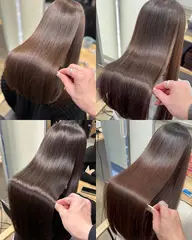 【カット付き✂️⭐️】髪質改善ストレート✨メンテナンスカット+トリートメント💧✨ #金沢 #縮毛矯正
