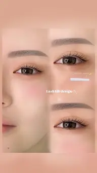 【23,24日クーポン🎀】まつ毛パーマorパリジェンヌ✨デザイン豊富🪄お仕上げコーティング付き🧚🏼‍♀️