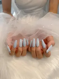 Jrネイリスト【オフなし】長さ出し10本 ワンカラー♡