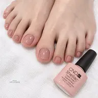 【オフ無】フットシェラックネイルワンカラー💅🏻💟