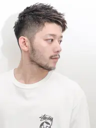 【清潔感・似合わせ・好印象】メンズカット+眉毛カット