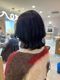 【ツヤ感カラー】🤍+ojjiotto8トリートメント⭐超音波アイロンを用いて髪の内部から集中補修なめらかな指通りに💛
