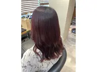 【6月17日18時15分〜】ロング料金無し🎀透け感ワンカラー+3stepトリートメント