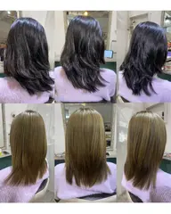 ミニモ限定 CUT&ダブルカラー&髪質改善トリートメント ※before→afterの撮影あり